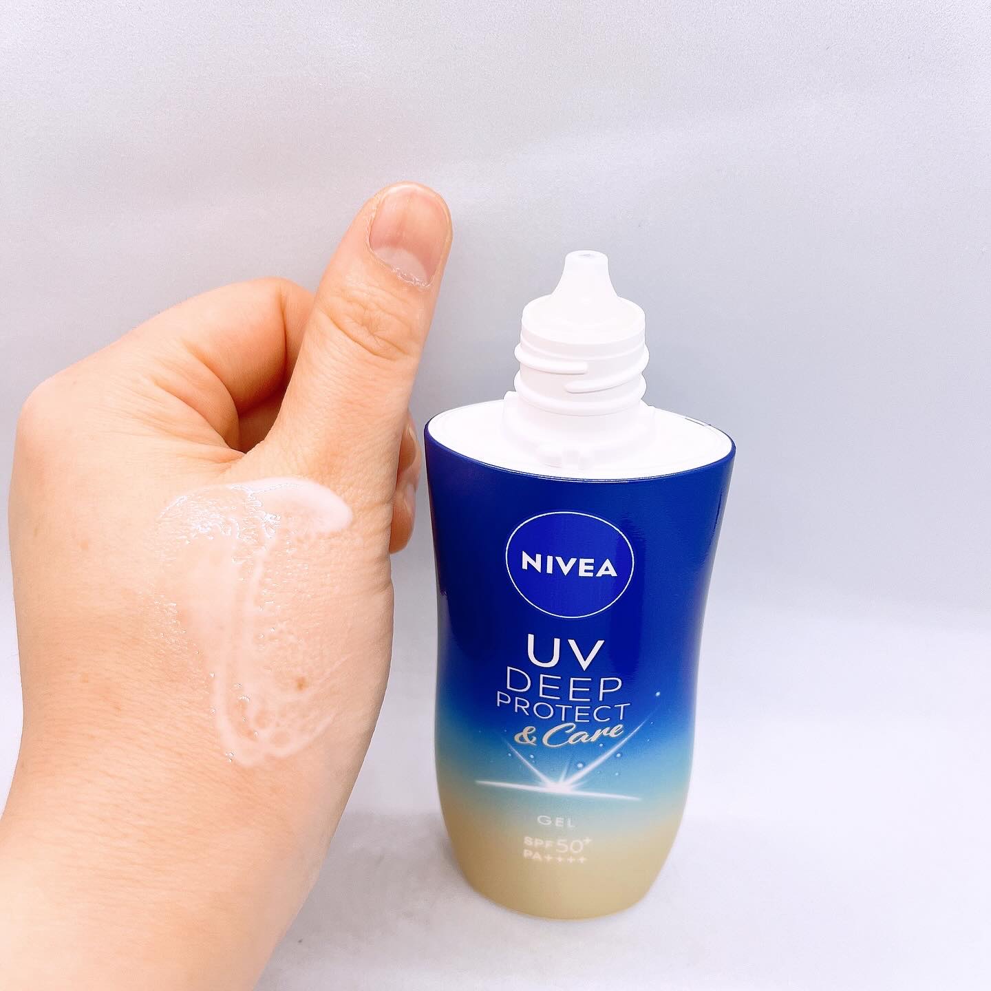 ニベアUV ディープ プロテクト＆ケア ジェル/ニベア/日焼け止めジェルを使ったクチコミ（3枚目）