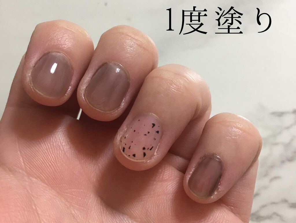 ムードペブルネイル/rom&nd/マニキュアを使ったクチコミ(3枚目)