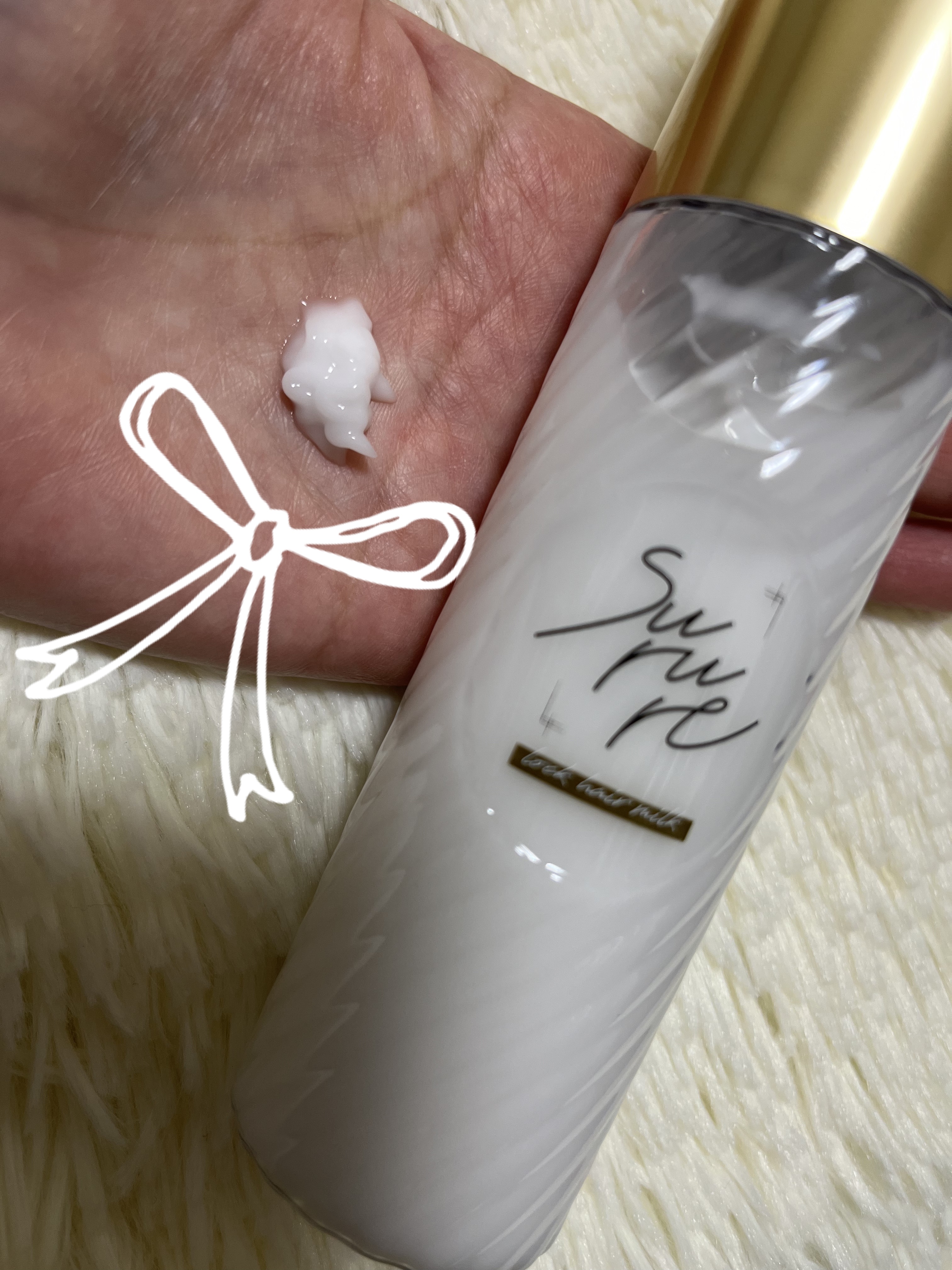 ロックミルク/SURURE/ヘアミルクを使ったクチコミ（2枚目）