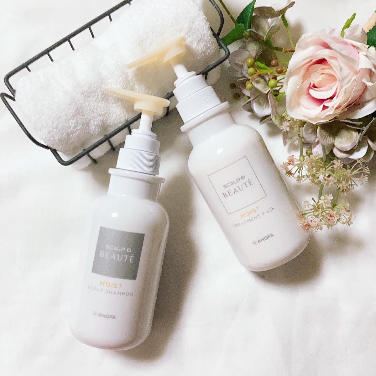 スカルプD ボーテ 薬用スカルプシャンプー（モイスト）／薬用トリートメントパック（モイスト）/アンファー(スカルプD)/市販シャンプーを使ったクチコミ（1枚目）