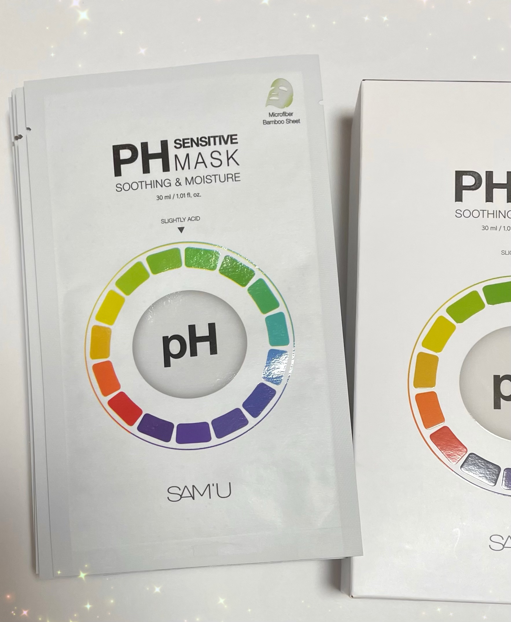 PHセンシティブマスクスージング＆モイスト/SAM'U/シートマスク・パックを使ったクチコミ（2枚目）