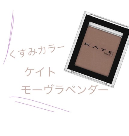 ケイト ザ アイカラー/KATE/単色アイシャドウを使ったクチコミ(1枚目)