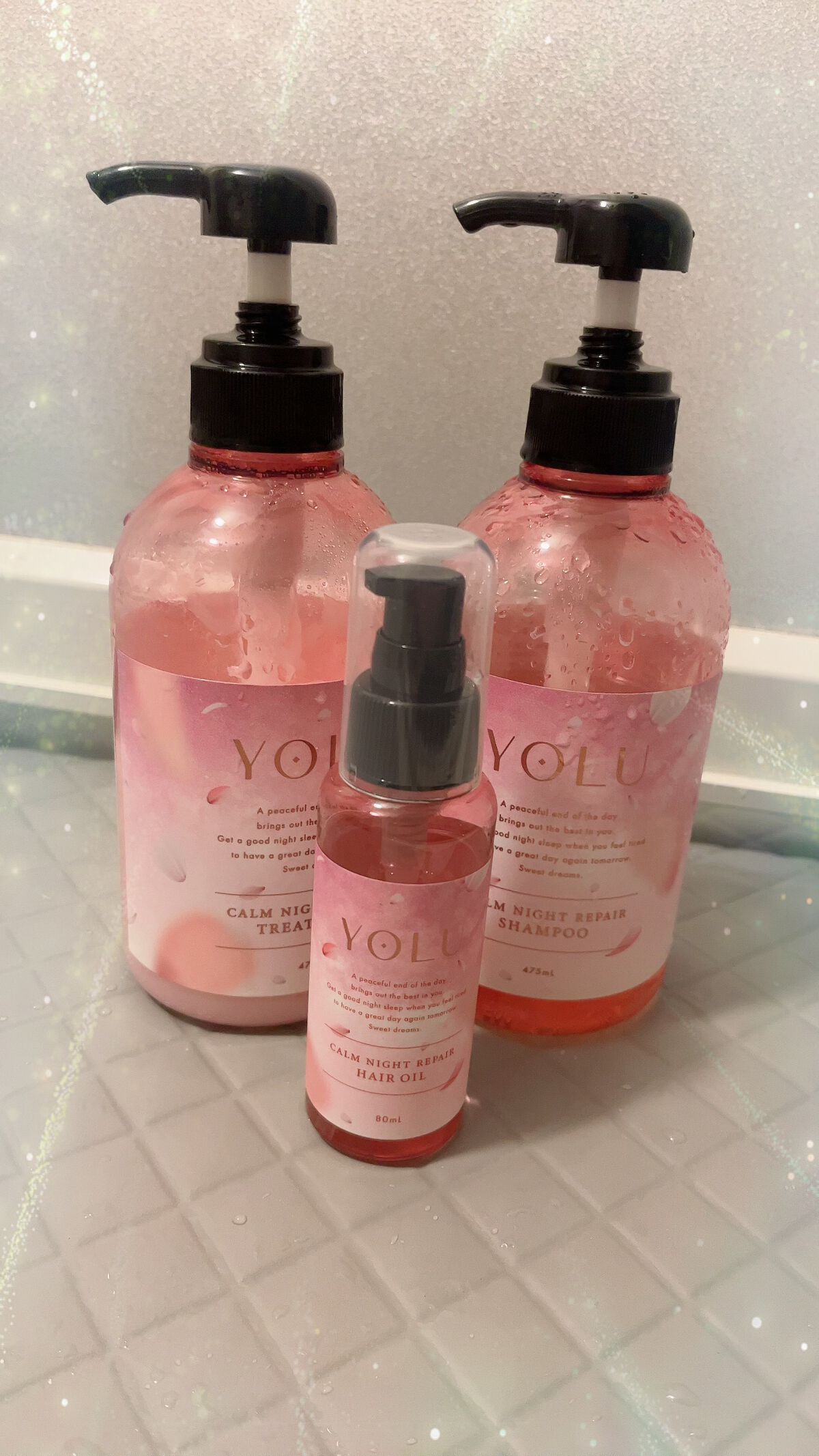 おまとめ】ヨル カームナイトリペアシャンプー サクラ&チュベローズの