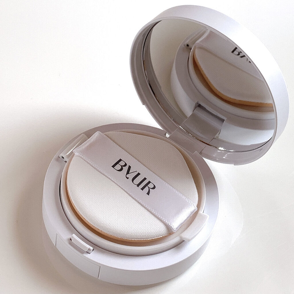 セラムフィット フルカバー グロークッション/ByUR/クッションファンデーションを使ったクチコミ（2枚目）