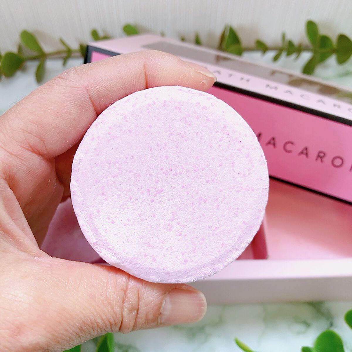 バスマカロン/リベルタ/炭酸系入浴剤を使ったクチコミ（2枚目）