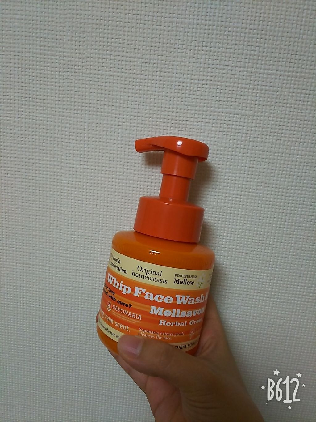 ホイップ フェイスウォッシュ ハーバルグリーン/Mellsavon/泡洗顔を使ったクチコミ(1枚目)