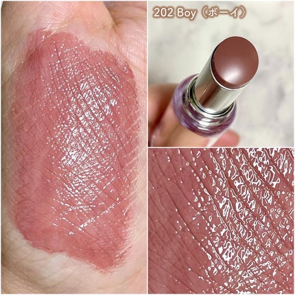 ボンディンググロウリップスティック/Laka/口紅を使ったクチコミ(5枚目)