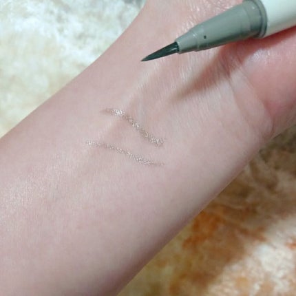 アイデザインライナー/COCOROIKI/リキッドアイライナーを使ったクチコミ(3枚目)