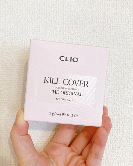 キル カバー ファンウェア クッション ザ オリジナル/CLIO/クッションファンデーションを使ったクチコミ(7枚目)