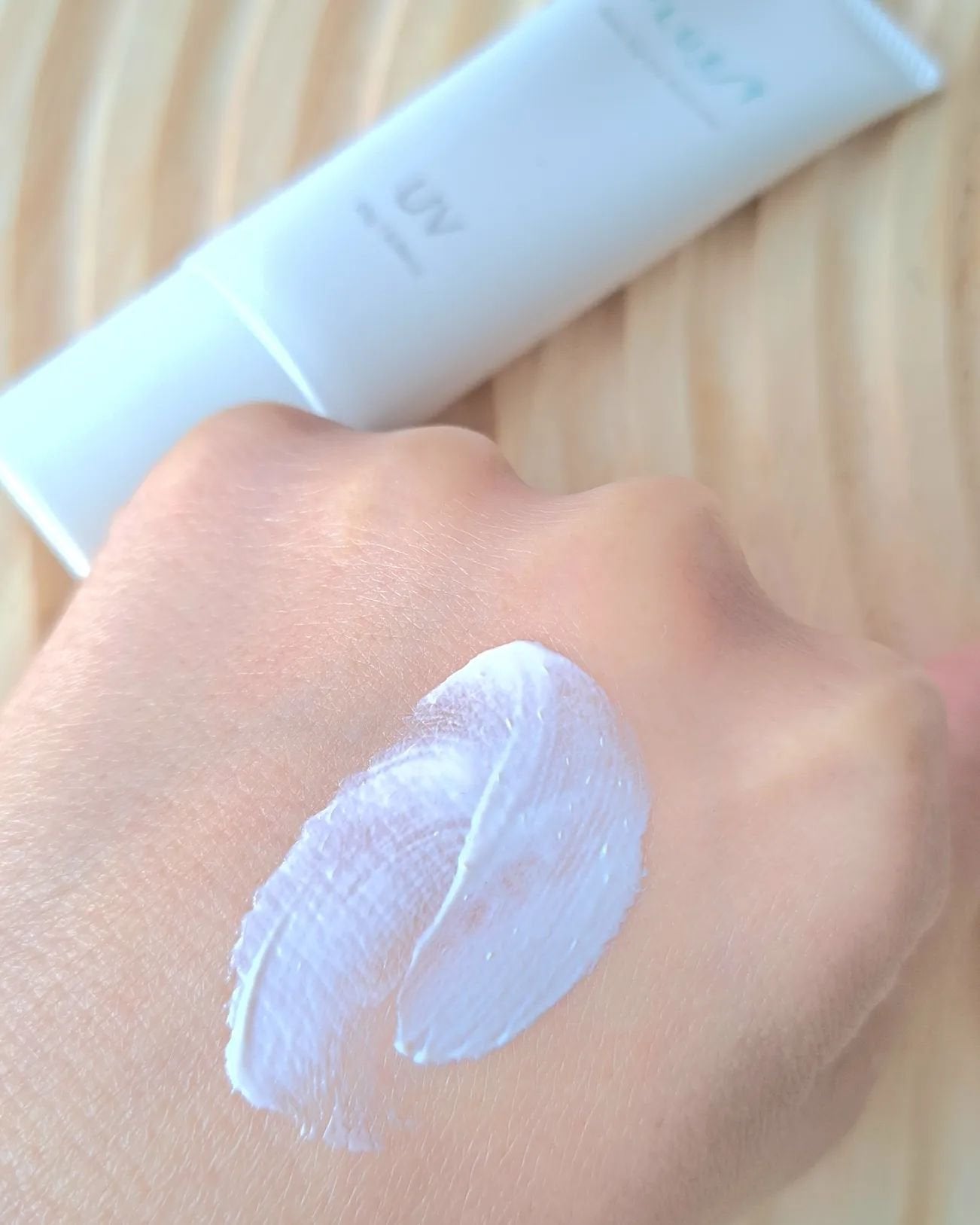 トーンアップUVプロテクター/PLUEST/日焼け止めクリームを使ったクチコミ(4枚目)