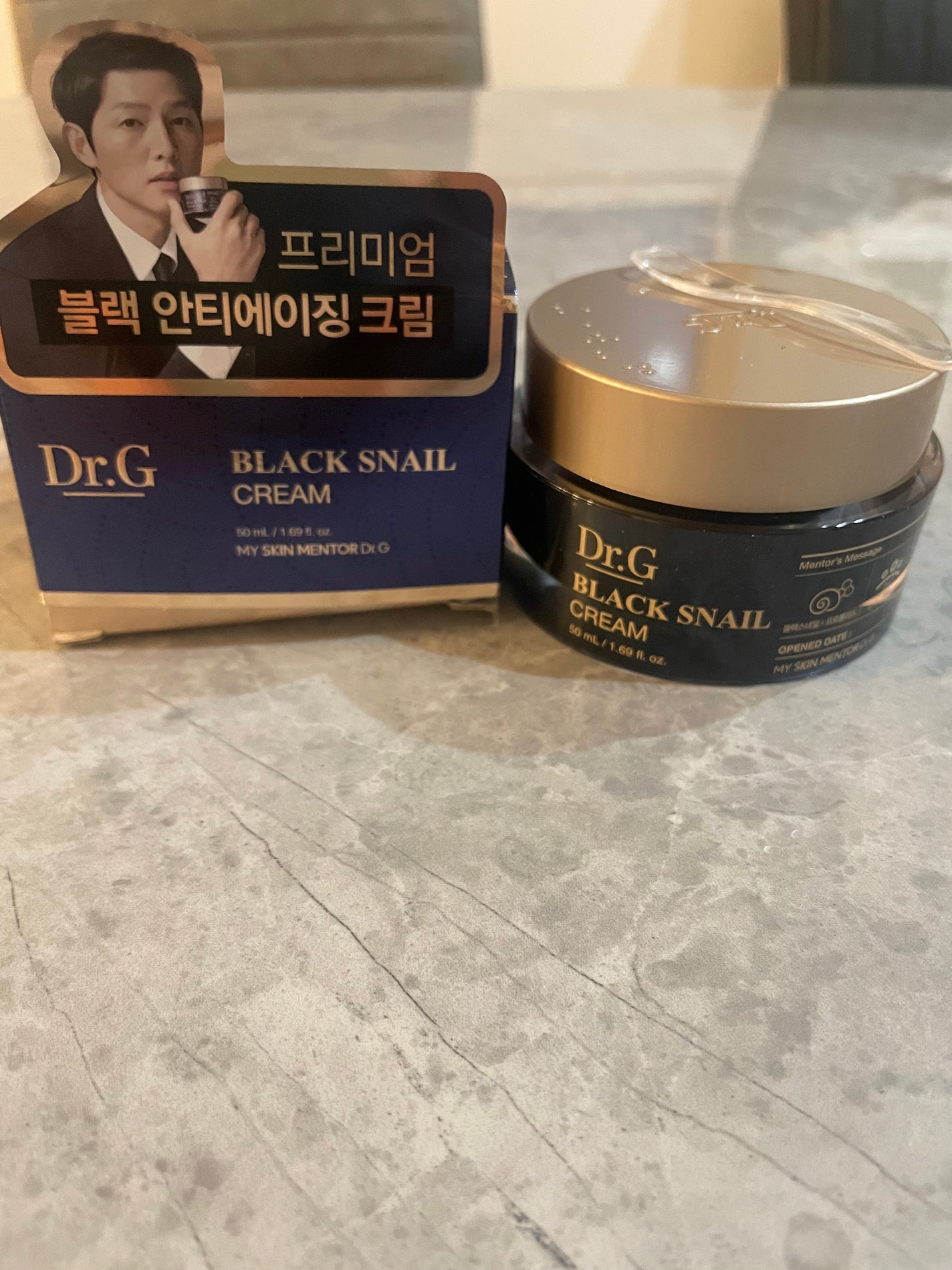 ブラックスネイル クリーム/Dr.G/フェイスクリームを使ったクチコミ(1枚目)