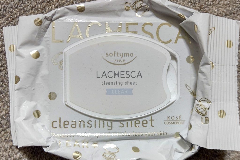 水クレンジングシート（クリア）/ラチェスカ/クレンジングシートを使ったクチコミ（1枚目）