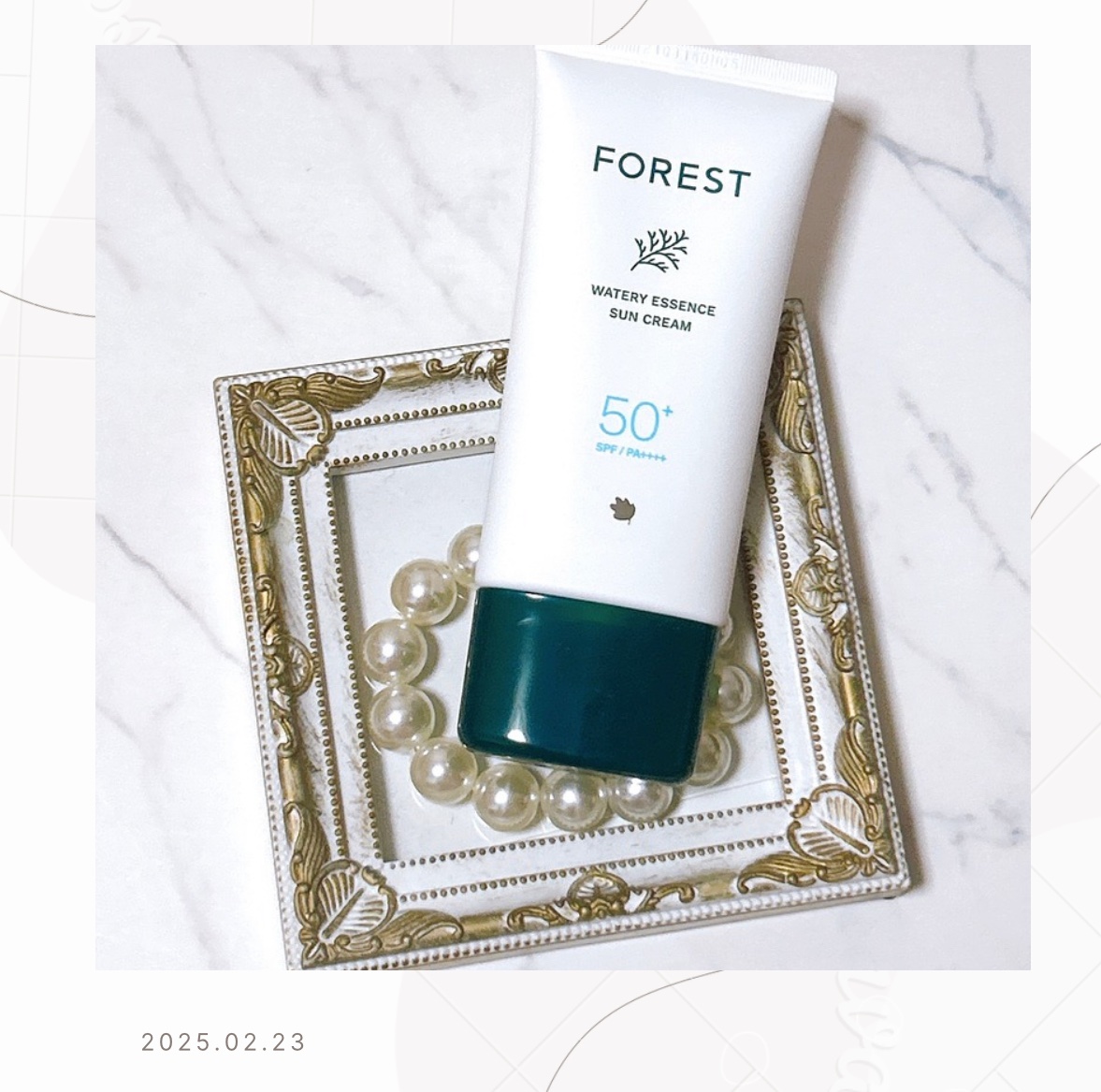 フォレスト エッセンスサンクリーム/FoRest by Greenfinger/日焼け止めローションを使ったクチコミ（1枚目）