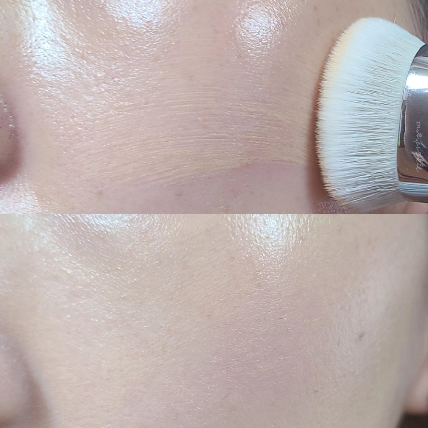okhee 白玉ファンデーションブラシ/SOOA DOR/メイクブラシを使ったクチコミ（3枚目）