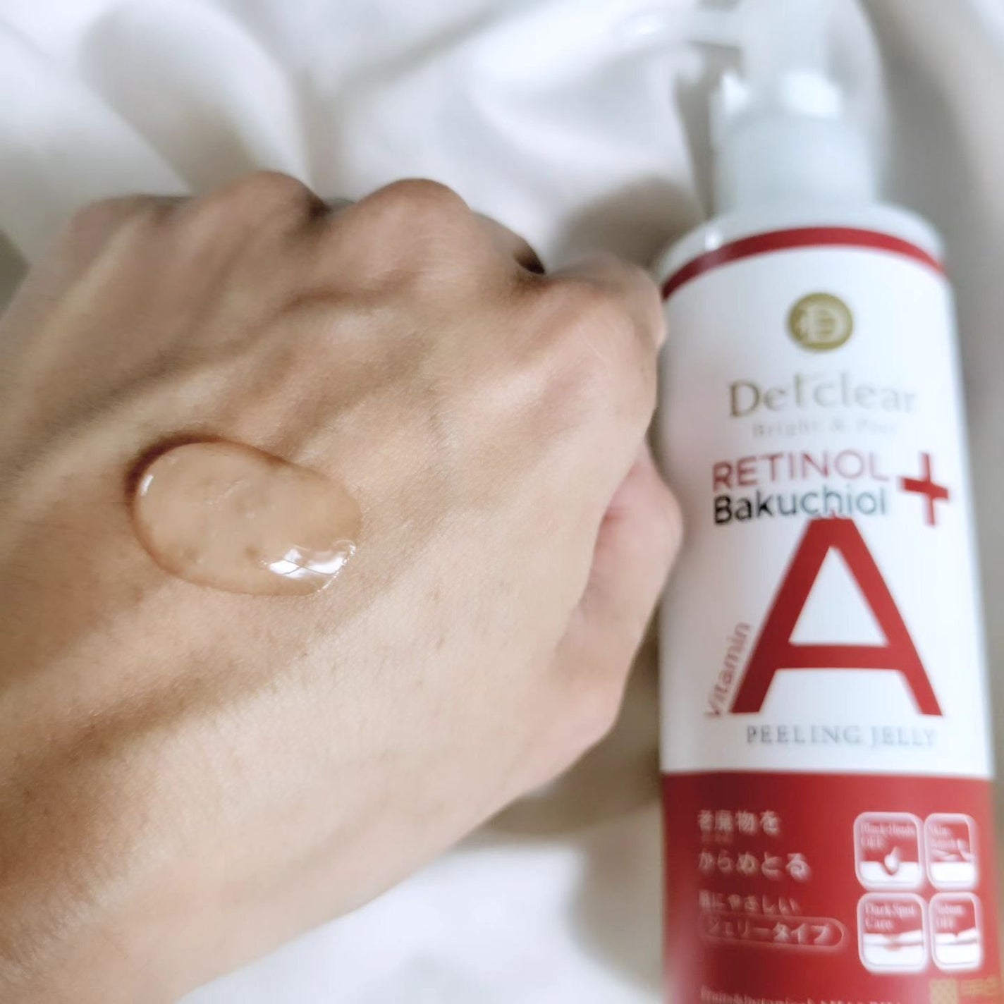 DETクリア ブライト&ピール ピーリングジェリー〈エイジングケアタイプ〉/Detclear/ピーリングを使ったクチコミ(2枚目)