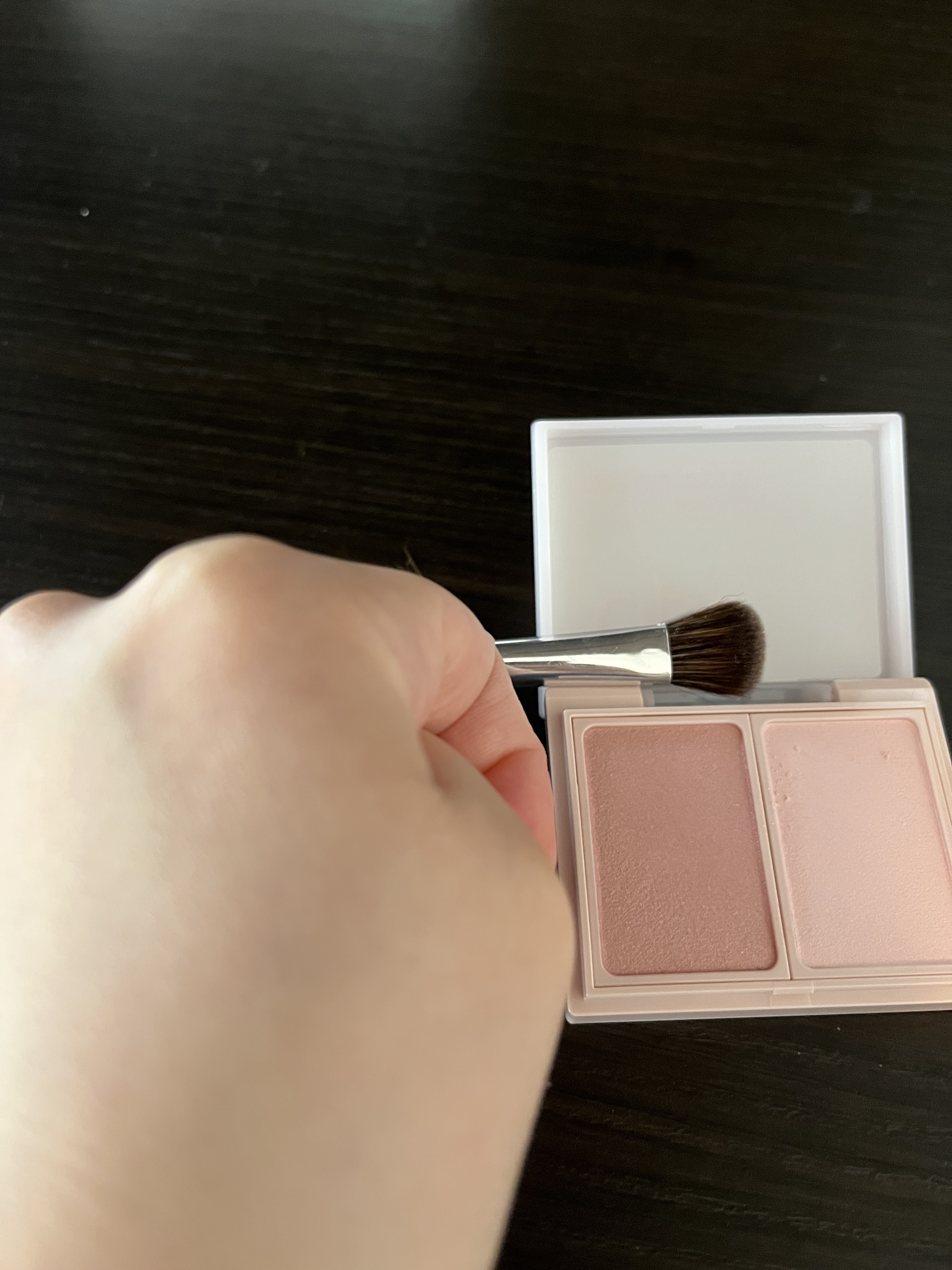 Upt FLUFFY CHEEK PALETTE  02 mystic hour（ミスティックアワー）/Upt/パウダーチークを使ったクチコミ（1枚目）