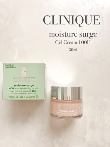 モイスチャー サージ ジェルクリーム 100H 30ml/CLINIQUE/フェイスクリームを使ったクチコミ（2枚目）