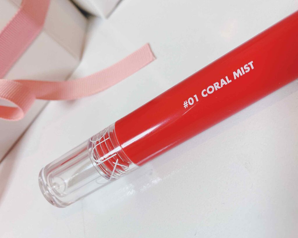 グラスティングウォーターティント/rom&nd/リップティントを使ったクチコミ(1枚目)