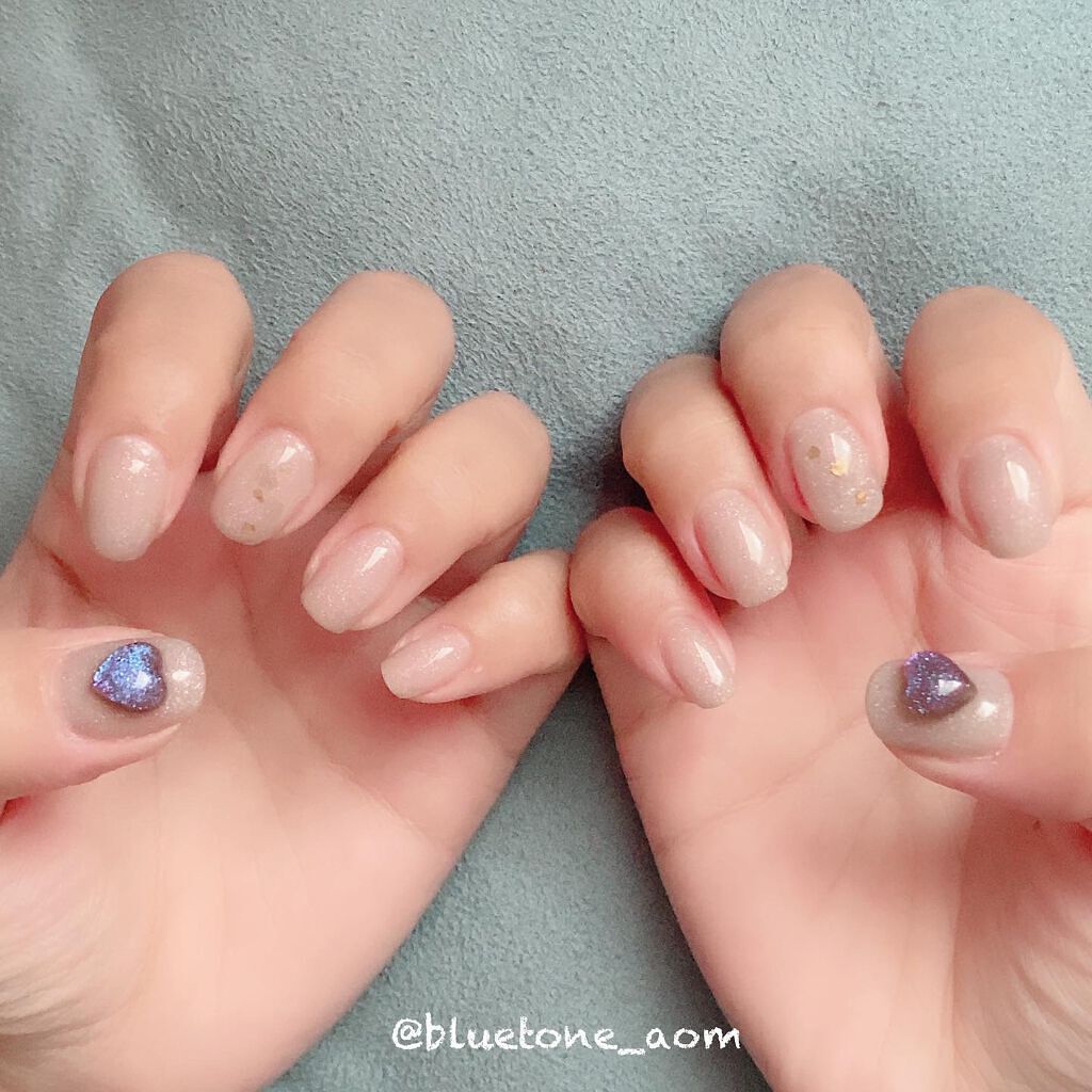 ジェルネイル（ライト対応）/セリア/ジェルネイルを使ったクチコミ（2枚目）