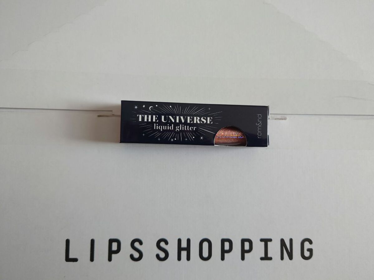 リキッド グリッター シャドウ/rom&nd/グリッターを使ったクチコミ（2枚目）