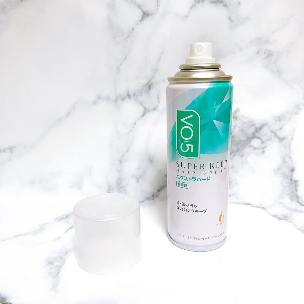 スーパーキープヘアスプレイ＜エクストラハード＞ 無香料/VO5/ヘアスプレーを使ったクチコミ（2枚目）