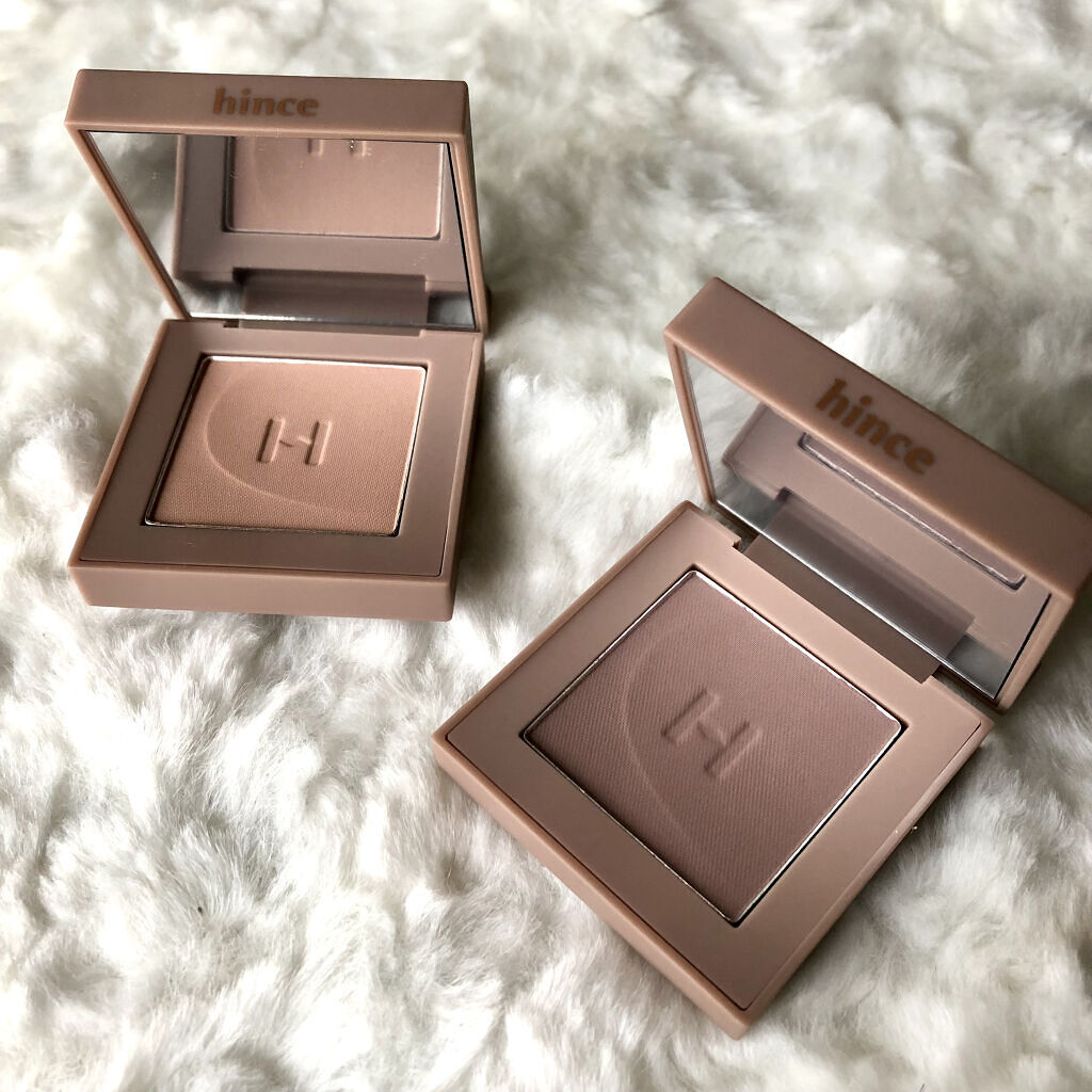 ニューデップスアイシャドウ ST002 オネスティ/hince/単色アイシャドウを使ったクチコミ（1枚目）