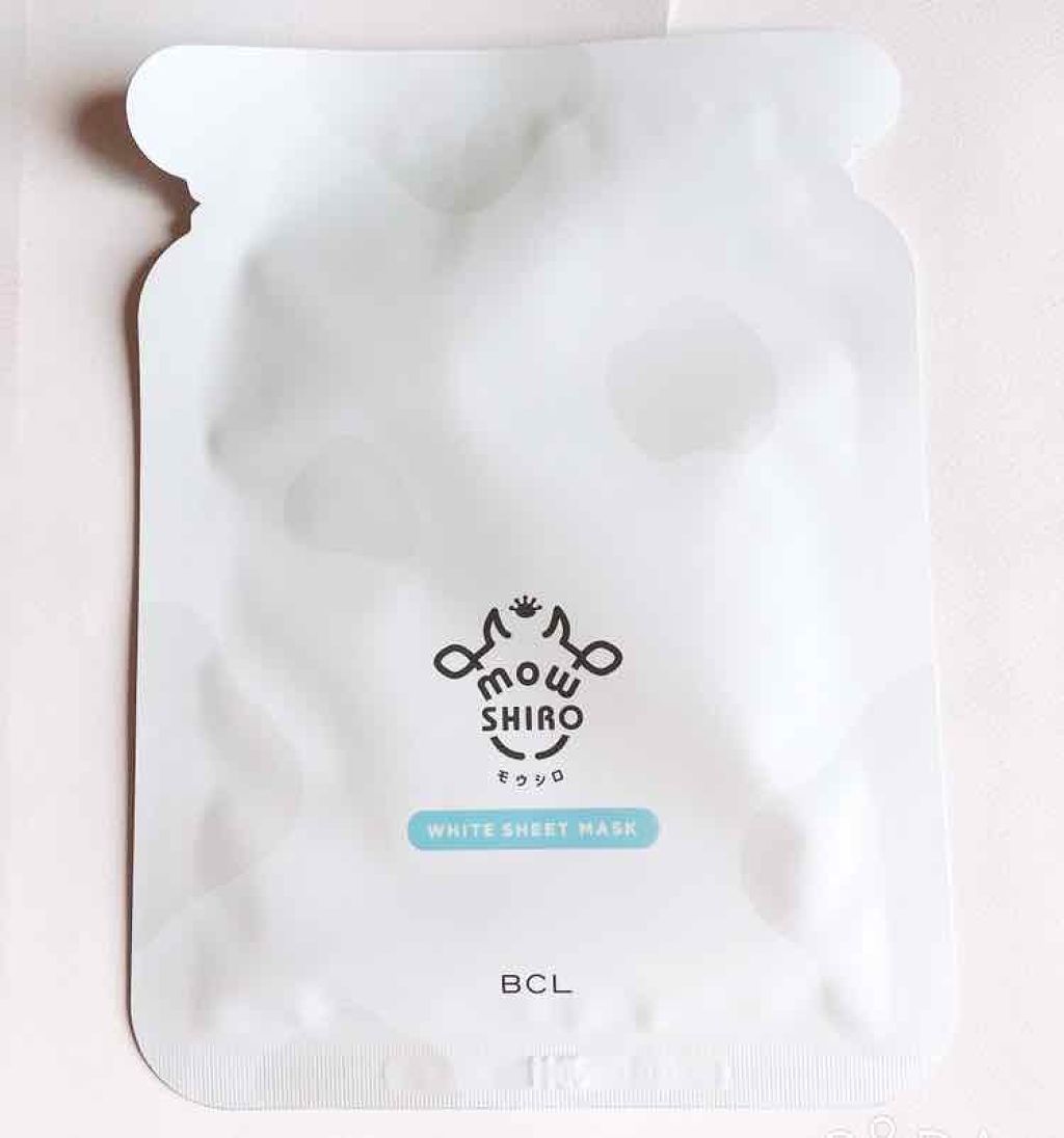 ホワイト シートマスク/モウシロ/シートマスク・パックを使ったクチコミ（2枚目）