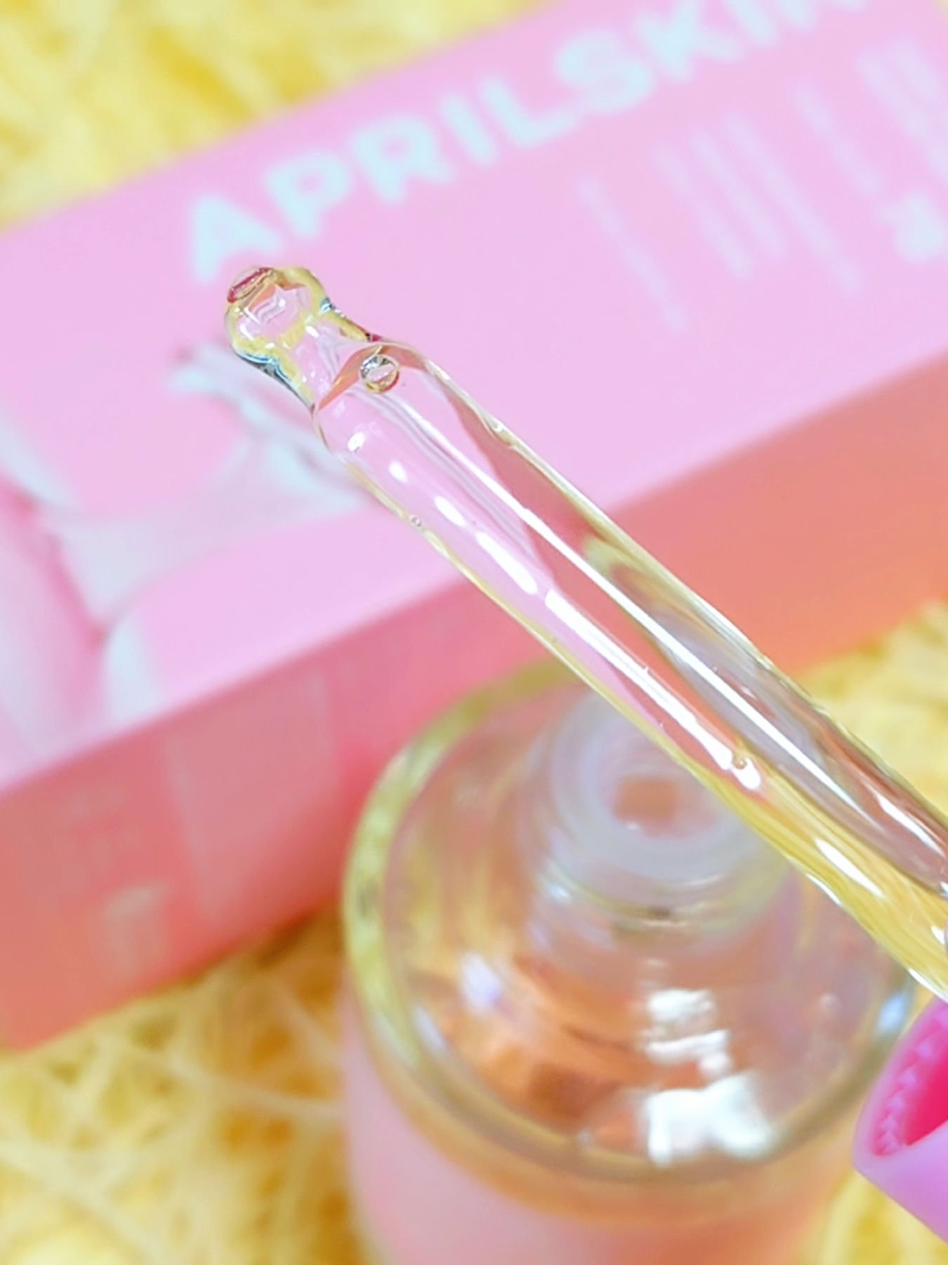 ピンクアロエムチンセラム/APRILSKIN/美容液を使ったクチコミ（3枚目）