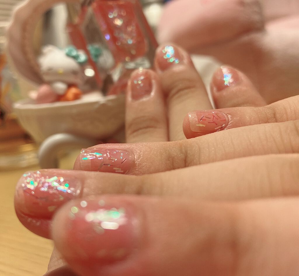 Somptueux(ソンプチュー) ネイルポリッシュ/DAISO/マニキュアを使ったクチコミ（1枚目）