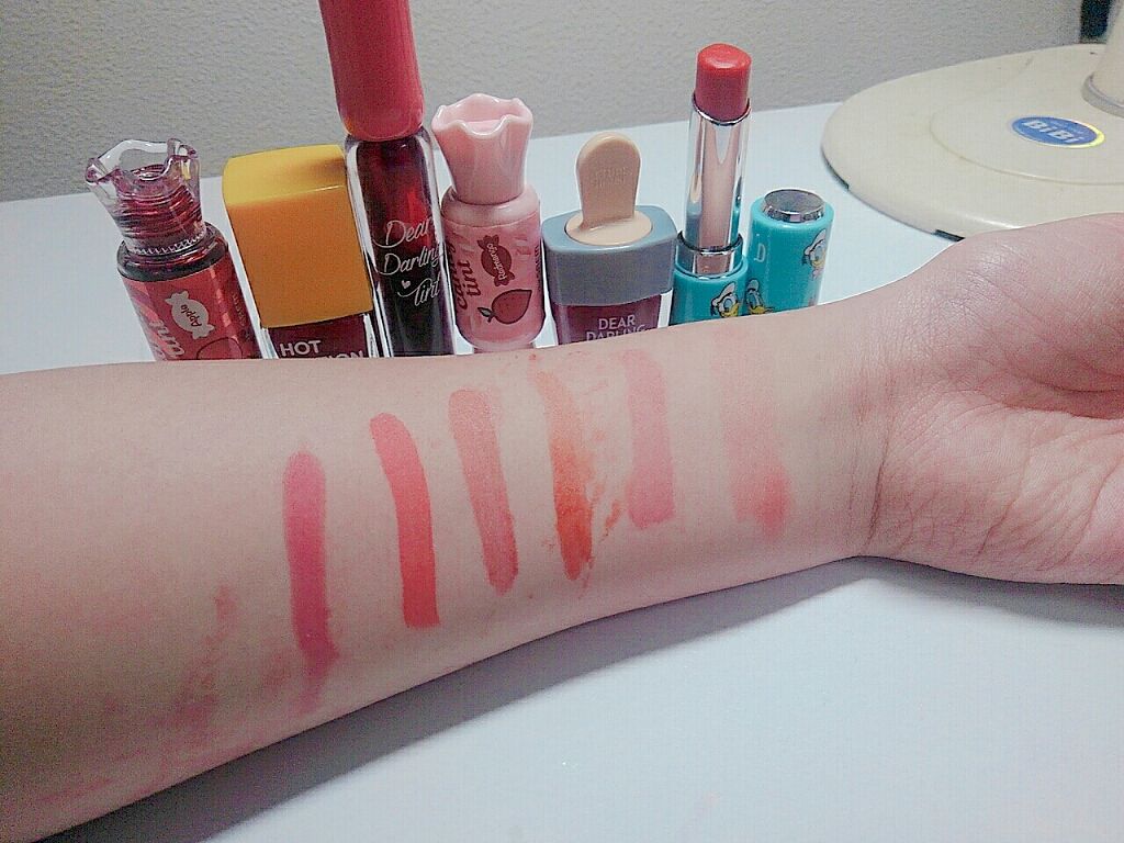 Hot Edition LIP SAUSE TINT/TONYMOLY/口紅を使ったクチコミ（3枚目）