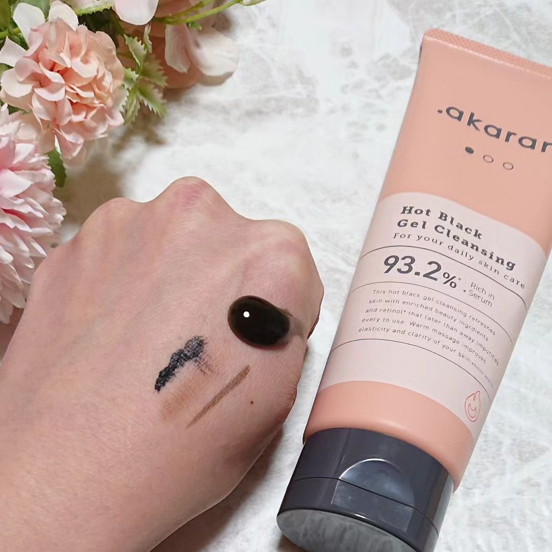ホットブラックジェルクレンジング/.akaran/クレンジングジェルを使ったクチコミ（3枚目）