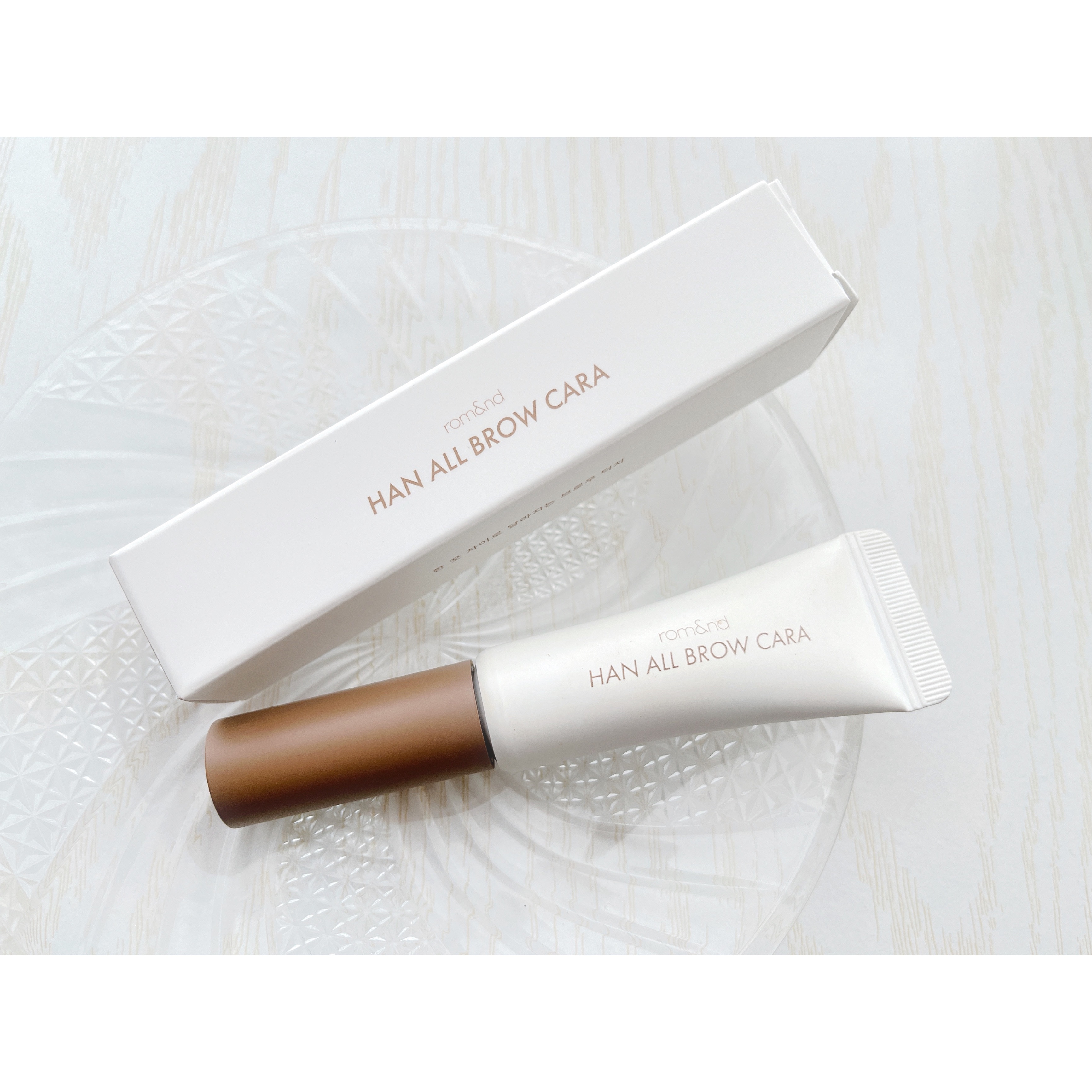 ハンオールブロウカラ/rom&nd/眉マスカラを使ったクチコミ（2枚目）