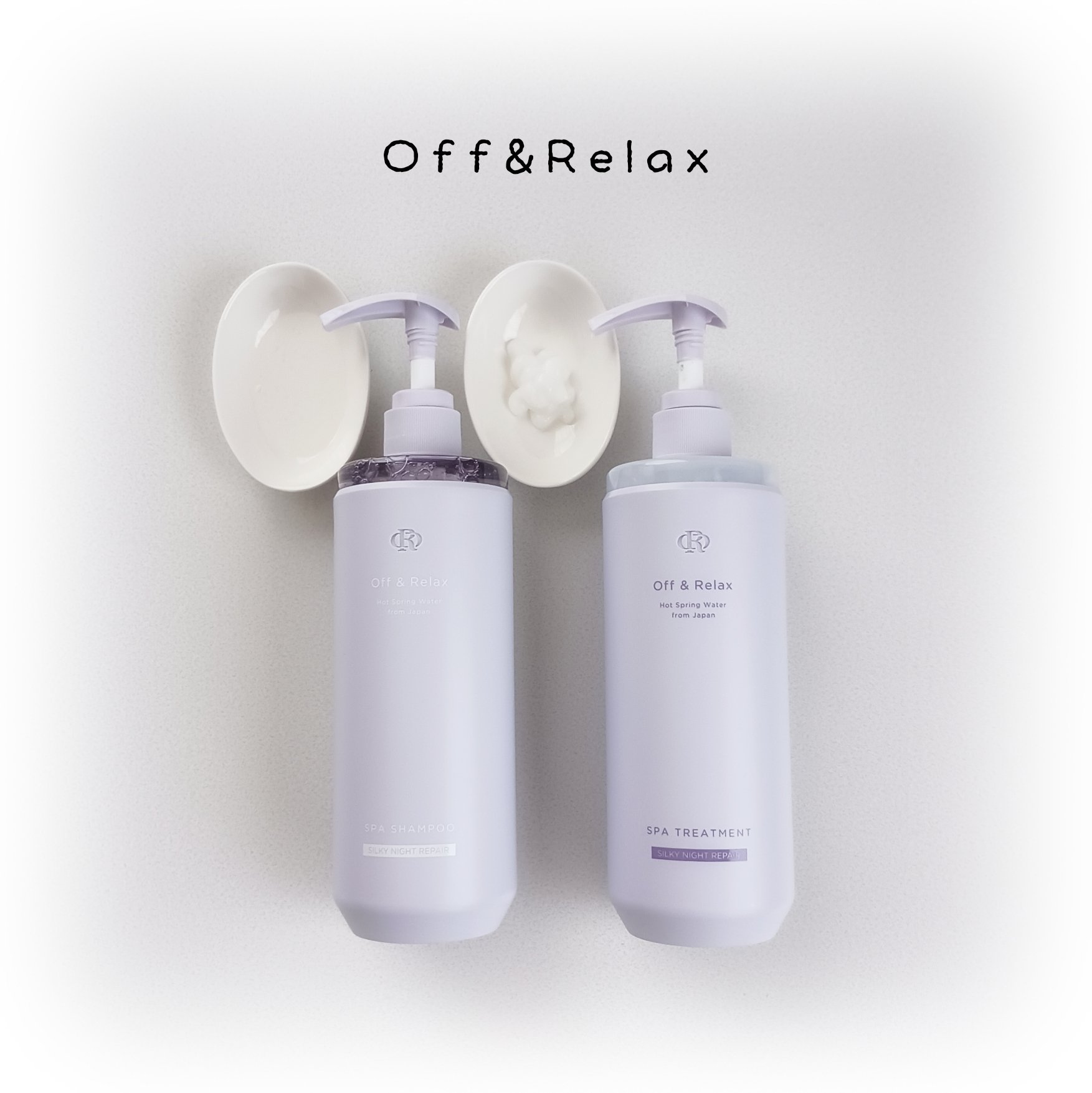 ＯＲ スパ・シャンプー／ヘアトリートメント シルキーナイトリペア/Off&Relax/市販シャンプーを使ったクチコミ（1枚目）