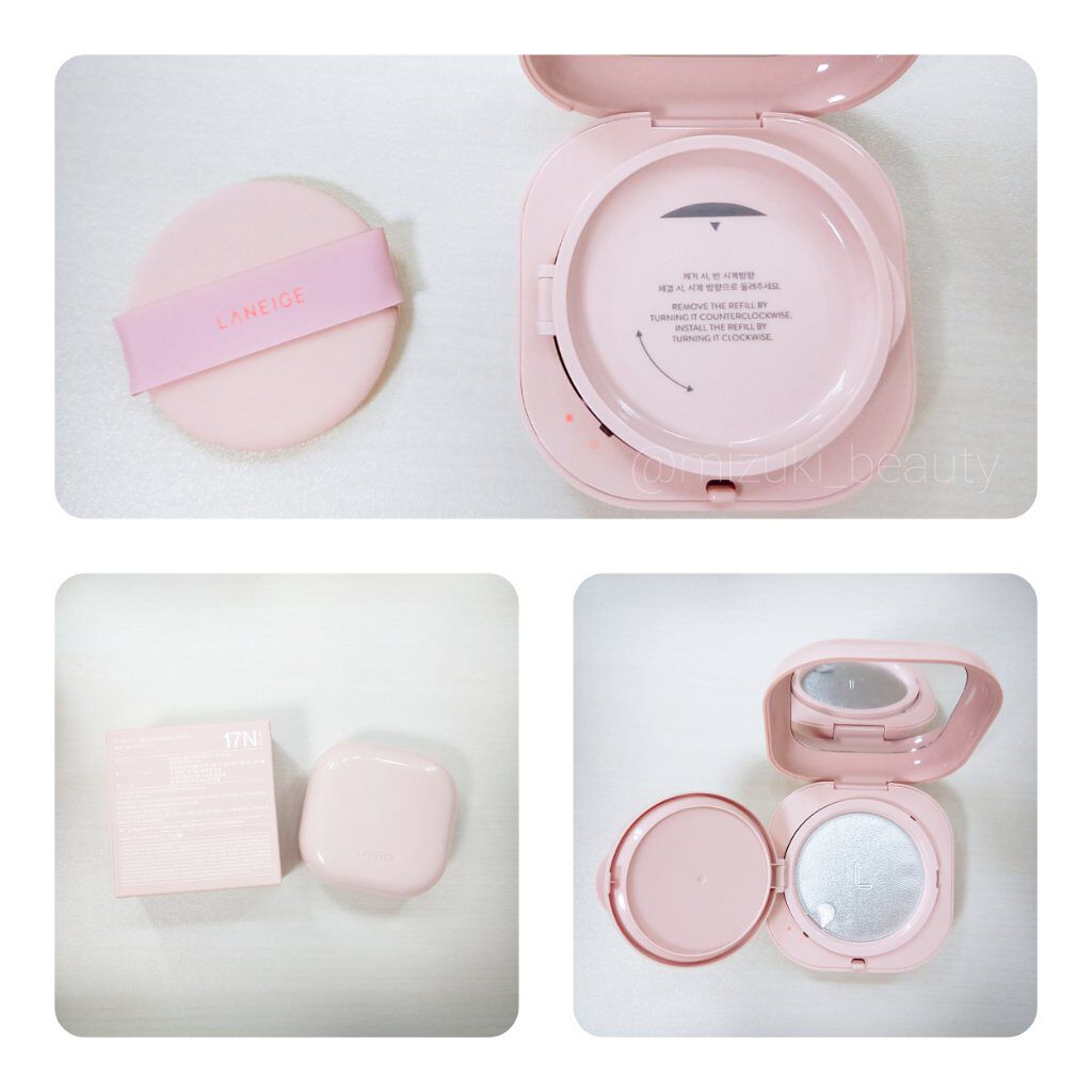 ネオクッション グロウ/LANEIGE/クッションファンデーションを使ったクチコミ(2枚目)