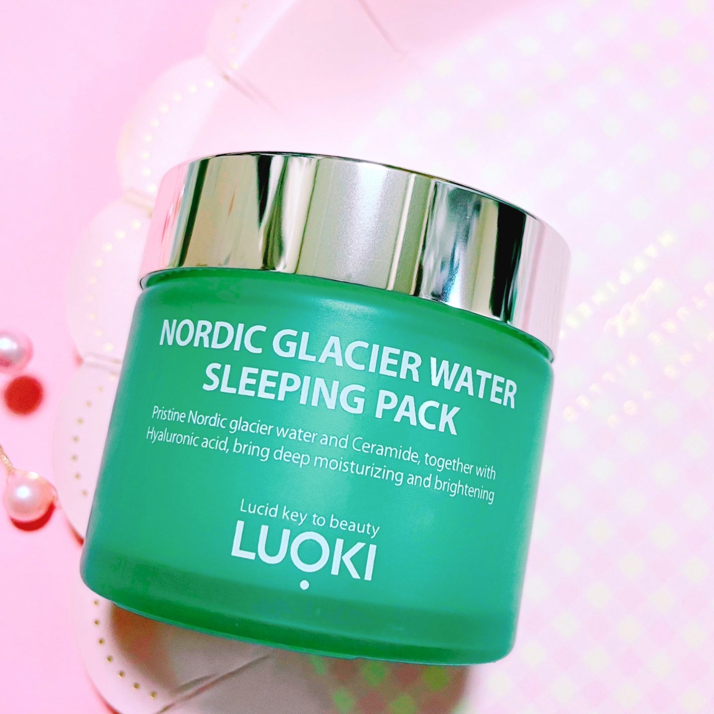 ノルディック氷河水スリーピングパック/LUOKI/フェイスクリームを使ったクチコミ(2枚目)