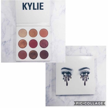 Kylie Cosmetics KYSHADOWのクチコミ「カイリーコスメティックの
アイシャドウパレット🎨💗
THE BURGUNDY PALETTE
.....」（1枚目）
