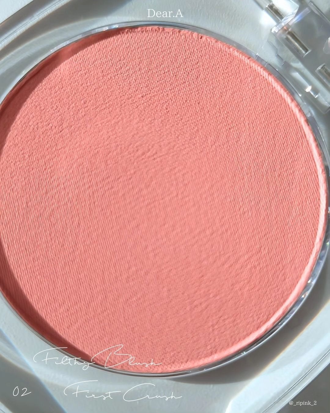 フラッフィーブラッシュ/Dear.A/パウダーチークを使ったクチコミ(4枚目)