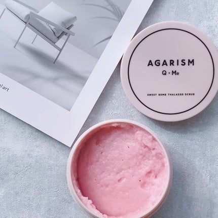 Q+Me スウィート ボム タラソ スクラブ/AGARISM/バスト・ヒップケアを使ったクチコミ(2枚目)