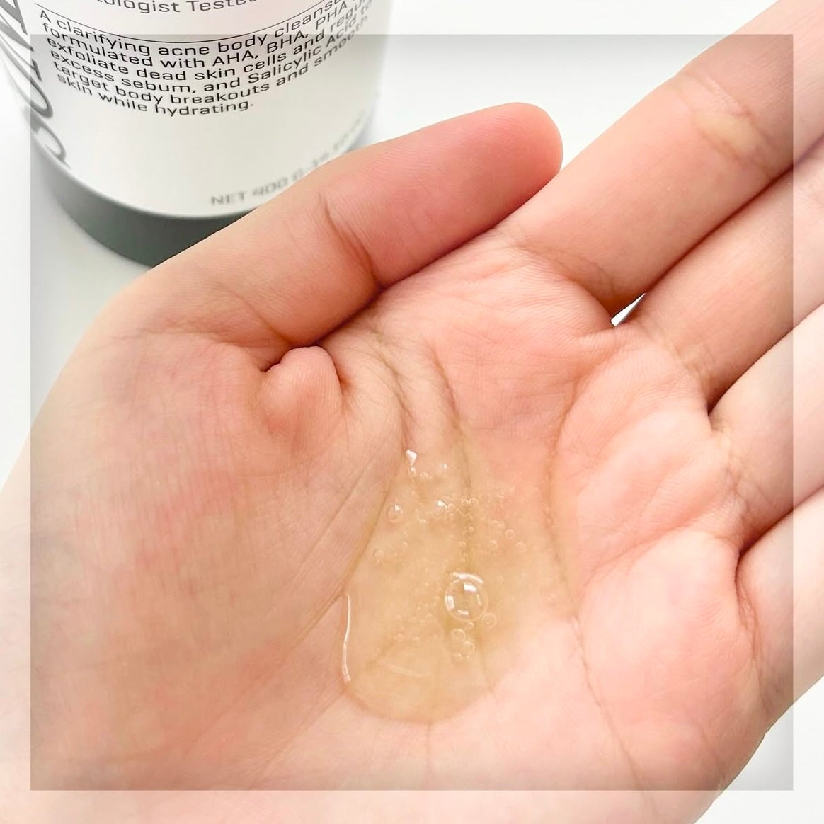 AHA·BHA·PHA 30デイズミラクルアクネボディクレンザー/SOME BY MI/ボディソープを使ったクチコミ(4枚目)