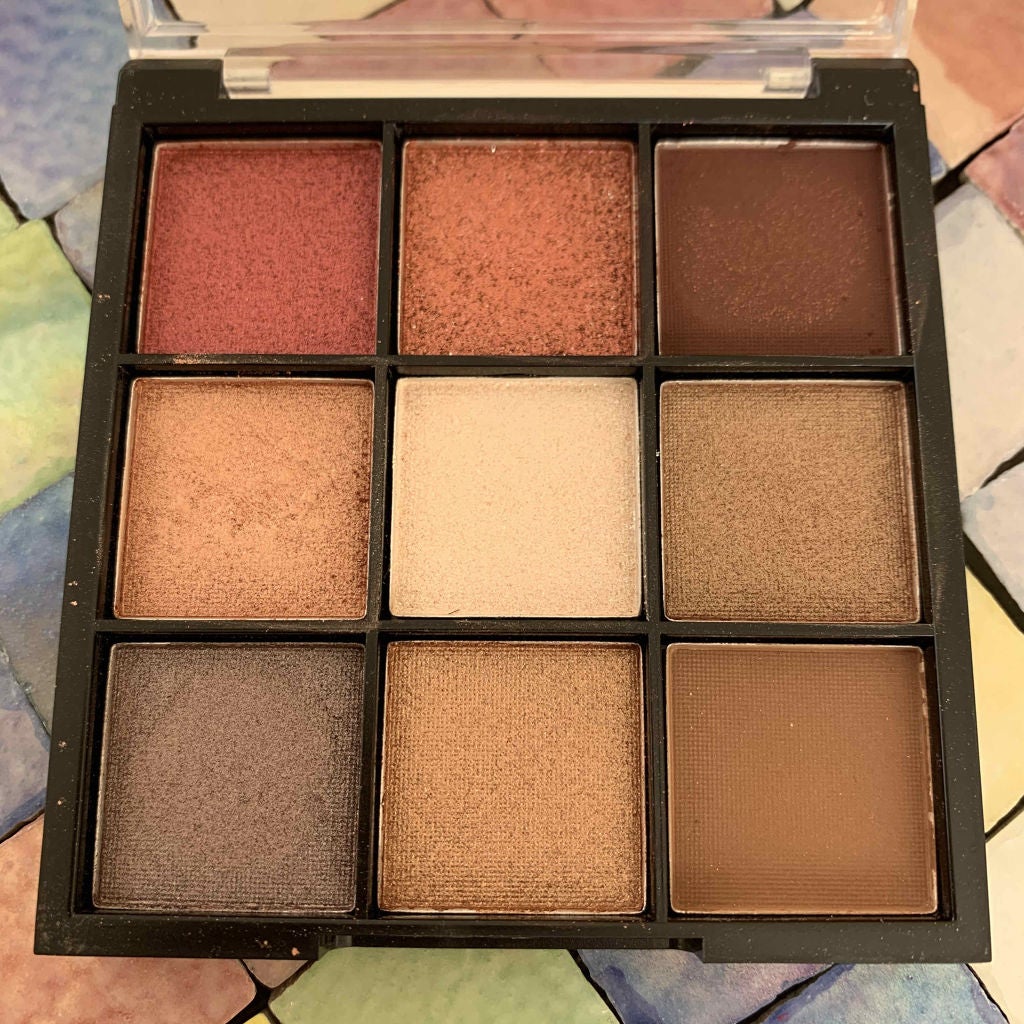 UR GLAM BLOOMING EYE COLOR PALETTE/U R GLAM/アイシャドウパレットを使ったクチコミ(2枚目)