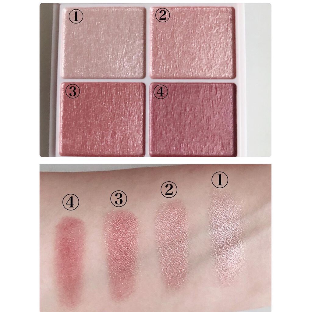 シルキースフレアイズ/キャンメイク/アイシャドウパレットを使ったクチコミ（2枚目）