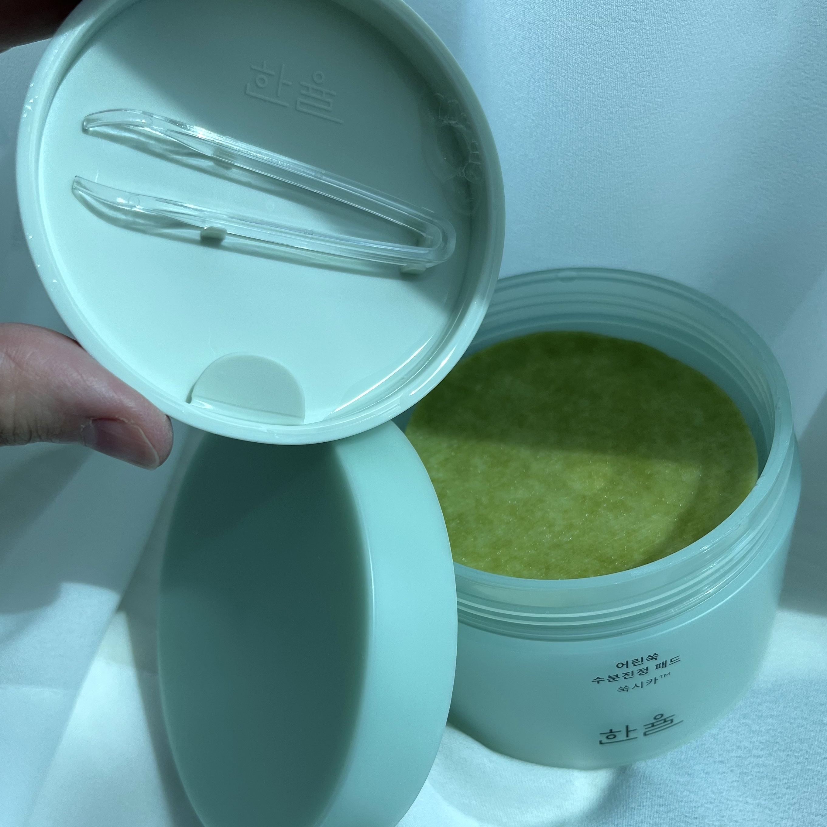 ピュアアルテミシアカーミングパッド/HANYUL(ハンユル)/トナーパッドを使ったクチコミ（3枚目）