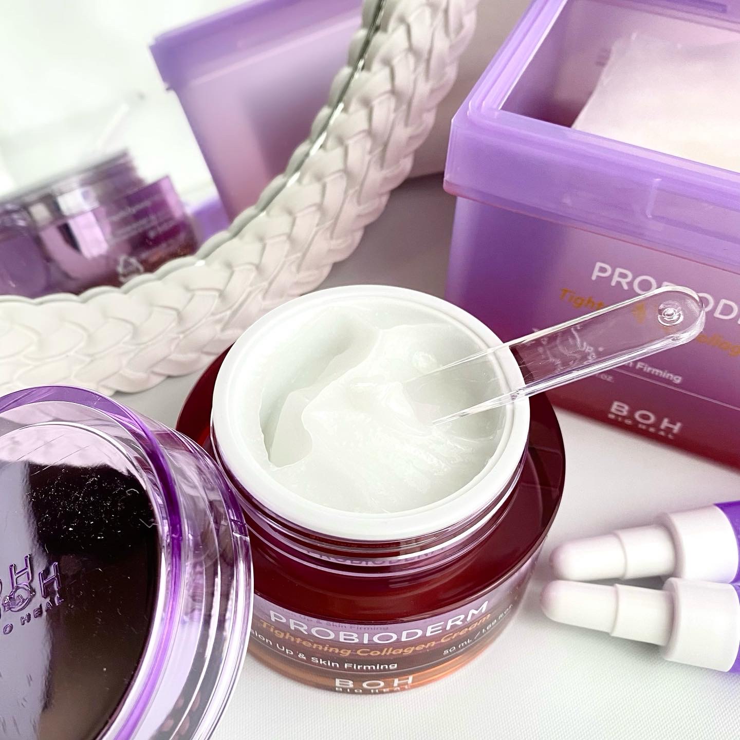 プロバイオダームタイトニングコラーゲンクリーム/BIOHEAL BOH/フェイスクリームを使ったクチコミ（3枚目）