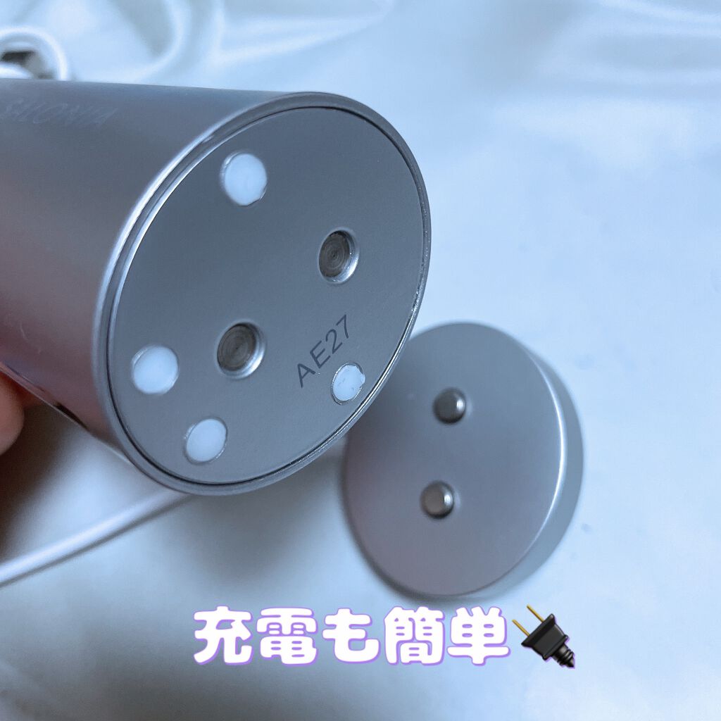 イオンフェイシャルブラシ(電動洗顔ブラシ)/SALONIA/美顔器・マッサージを使ったクチコミ（2枚目）