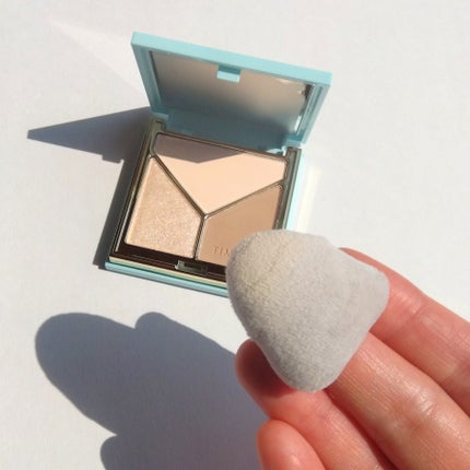 ハイライトシェーディングパレット/TIMAGE/パウダーハイライトを使ったクチコミ(4枚目)