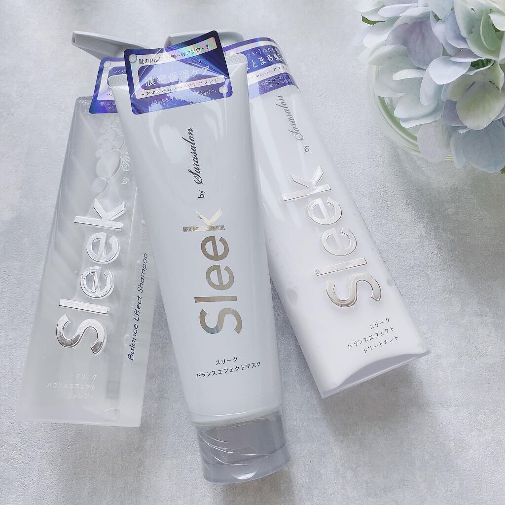 バランスエフェクトマスク/スリーク by サラサロン/ヘアマスク・ヘアパックを使ったクチコミ(9枚目)