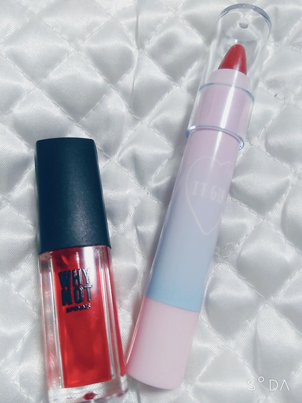 WHY NOT SPINNS リップティント/DAISO/リップティントを使ったクチコミ(1枚目)