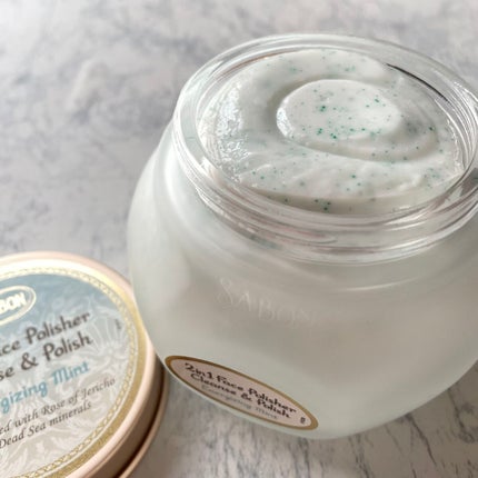 フェイスポリッシャー リフレッシング(ミント)/SABON/スクラブ・ゴマージュを使ったクチコミ(4枚目)
