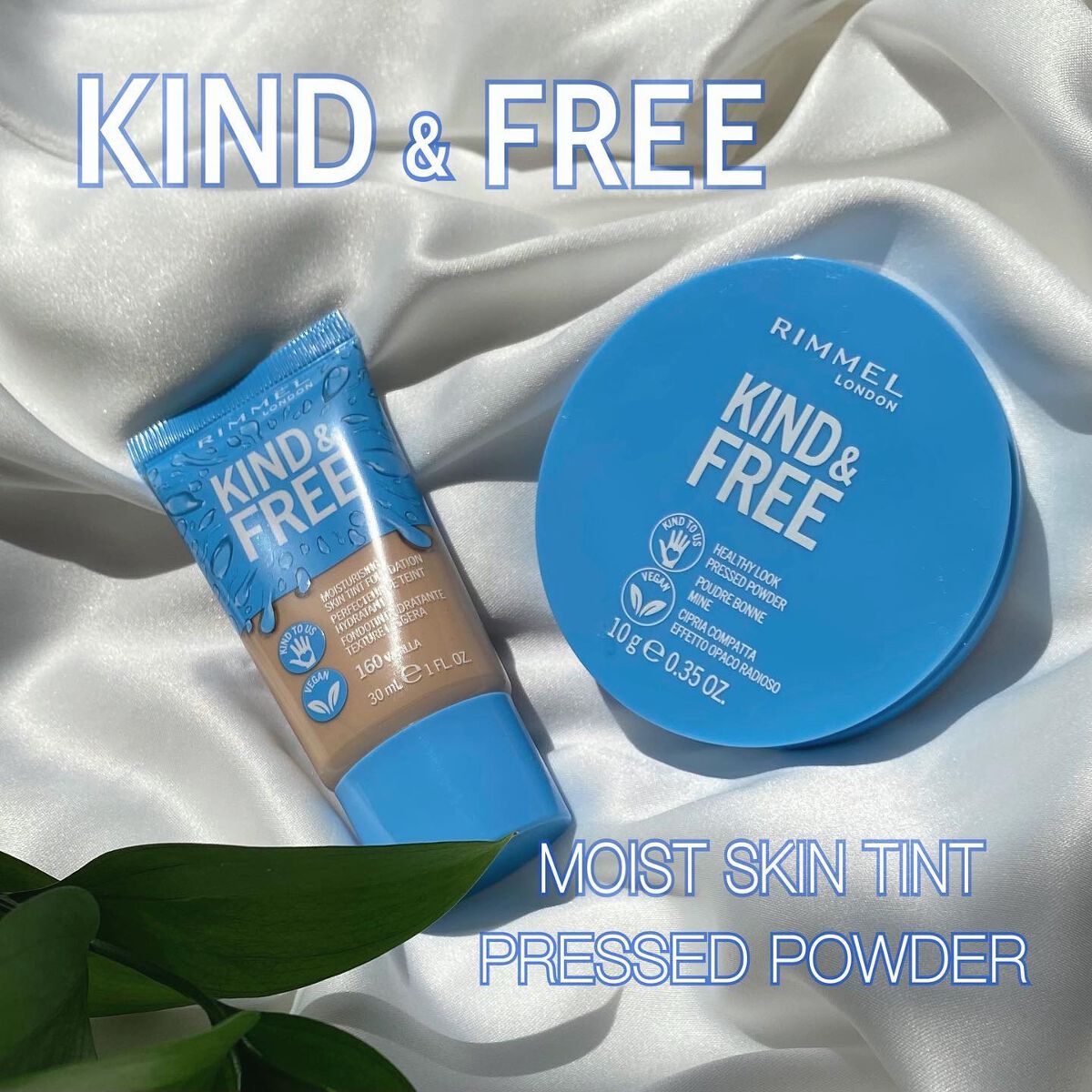 カインド&フリー モイストスキンティント/リンメル ロンドン/リキッドファンデーションを使ったクチコミ（1枚目）