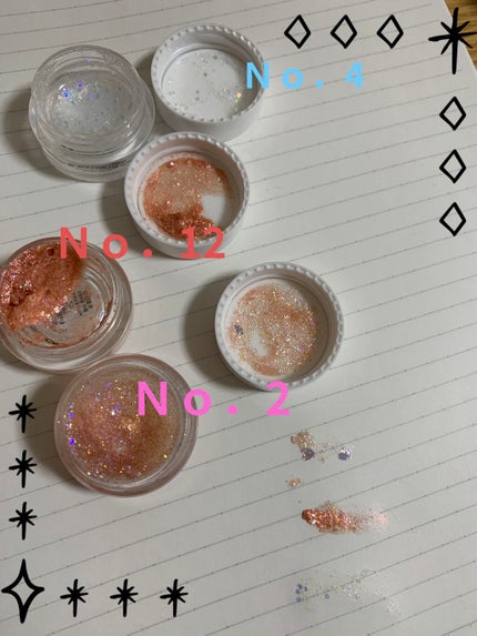 twinkle pop  jelly Glitter/CLIO/ジェル・クリームアイシャドウを使ったクチコミ(1枚目)